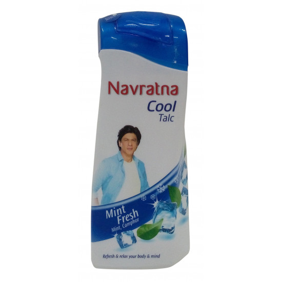 Navratna Cool Talc - Mint Fresh, 100g Bottle