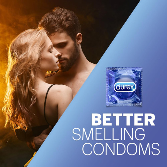 Durex Air Condoms for Men - 10 Count | Suitable for use with lubes & toys
