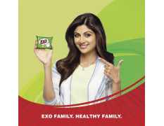 Exo Dishwash Bar, 360g (90g x 3 +1 Bar Free)