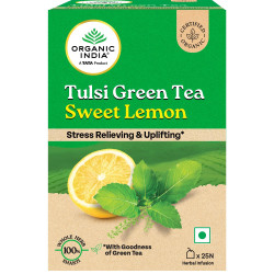 Organic India Tulsi Sweet Lemon 25 Tea Bags