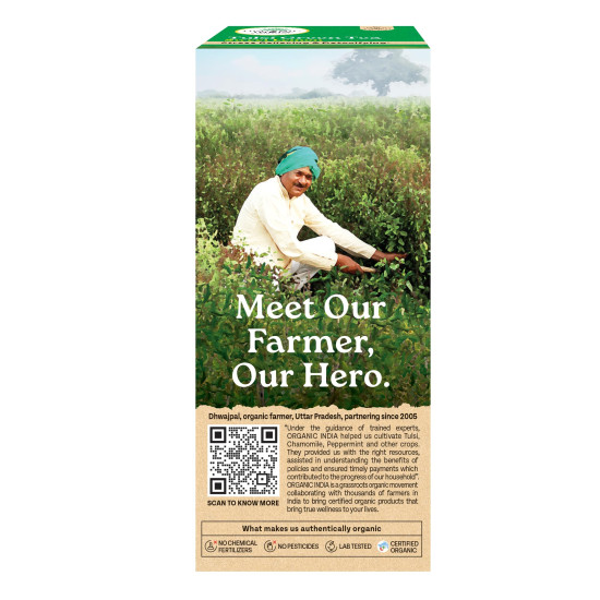 Organic India Tulsi Sweet Lemon 25 Tea Bags