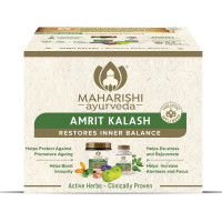 Maharishi Ayurveda Amrit Kalash | 600g Nectar + 60 Tablets | 30 Day Pack