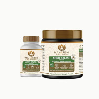 Maharishi Ayurveda Amrit Kalash | 600g Nectar + 60 Tablets | 30 Day Pack