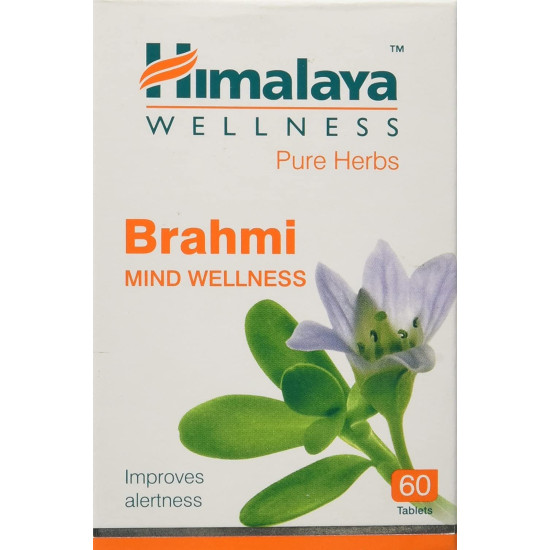 Himalaya Wellness Brahmi - 60 Tablets (Pack of 2)