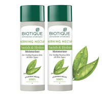 Biotique Bio Morning Nectar Lotion for All Skin Types, 120ml (Pack of 2)