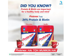 Protinex Health Supplement And Nutritional Protein Mix For Adults-(Creamy Vanilla, 400 Gms, Jar) with 25 Vital Nutrients to Support Strength, Immunity & Active Life