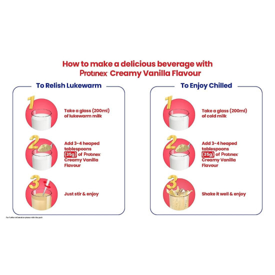 Protinex Health Supplement And Nutritional Protein Mix For Adults-(Creamy Vanilla, 400 Gms, Jar) with 25 Vital Nutrients to Support Strength, Immunity & Active Life