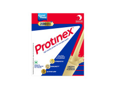 Protinex Creamy Vanilla, 200g | Get 40% daily protein requirement for strong muscles when prepared with 200ml milk | High Protein | Zero Added Sugar | Nutritional Drink for Men and Women