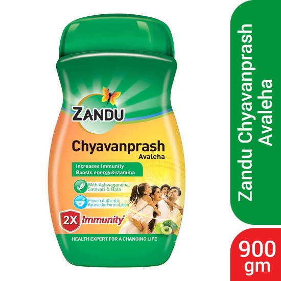 ZANDU CHYAVANAPRASH Avaleha for Increasing Immunity and Stamina, 900g