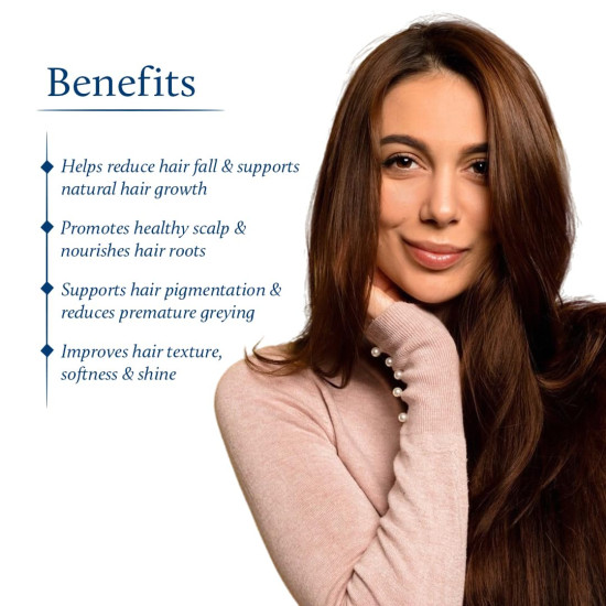 Blue Nectar Rosemary Advanced Hair Growth Serum for Woman & Man | Natural Alternate to Redensyl Serum | Ayurvedic Hair Growth Spray with Bhringraj (8 Herbs, 100 ml)