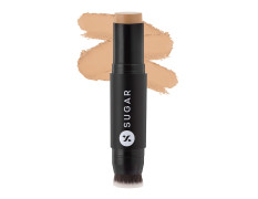 SUGAR Cosmetics Ace Of Face Foundation Stick with In-Built Brush | Lasts 24hrs | Full Coverage Foundation for Women | 12gm - 40 Breve