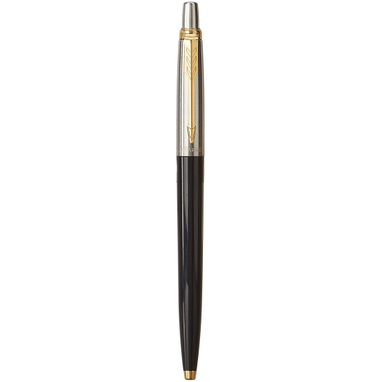 Parker Jotter 9000023185 Standard Ball Pen Gold Trim (Black), Pack of 5 Parker Jotter 9000023185 Standard Ball Pen Gold Trim (Black), Pack of 5