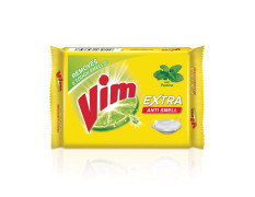 Vim Dishwash Anti Smell Bar, Pudina, Removes Tough Food Smells From Utensils 250 g