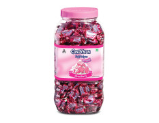 Candyman Toffichoo, Strawberry -( 320units *2.4g) Soft Toffees for In-home Serves, 768g