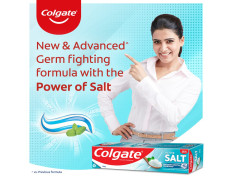 Colgate Active Salt Toothpaste, Germ Fighting Toothpaste for Healthy Gums and Teeth, 500gm (200g X 2 and 100g X 1)