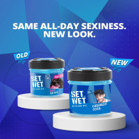 Set Wet Styling Hair Gel for Men - Casually Cool, 250gm | Medium Hold, High Shine | For Medium to Long Hair |No Alcohol, No Sulphate