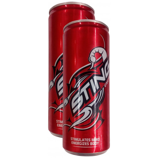 Sting Energy Drink, 250ml Tin