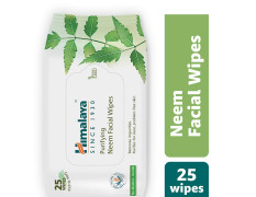 Himalaya Purifying Neem Facial Wipes, 25 Count