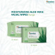 Himalaya Moisturising Aloe Vera Facial Wipes, 25 Count