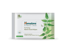 Himalaya Purifying Neem Facial Wipes, 10 Count