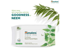 Himalaya Purifying Neem Facial Wipes, 10 Count