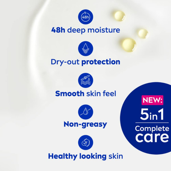 NIVEA Aloe Hydration Body Lotion 200 ml| 48 H Moisturization | Refreshing Hydration | Non Sticky Feel | With Goodness of Aloe Vera For Instant Hydration In Summer | For Men & Women