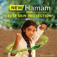 Hamam Neem Tulsi and Aloevera Soap Bar, 150g (Pack of 3, Save Rs. 10/-)