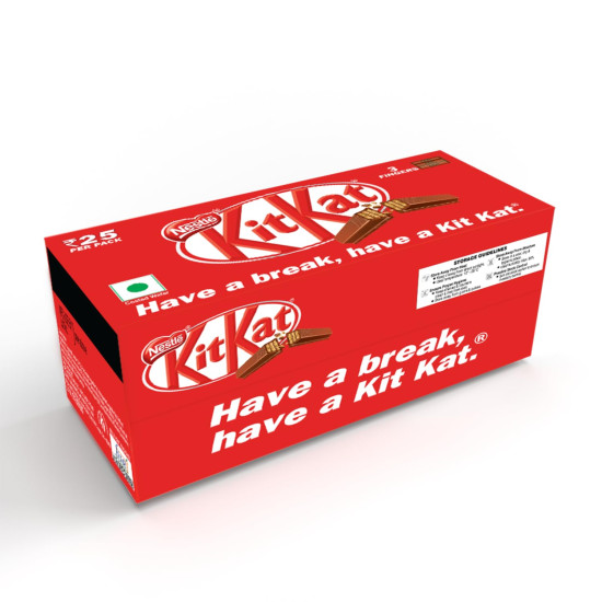 NESTLE KITKAT, 3 Finger Wafer Bar –28.5g, Pack of 28 Units , 798g