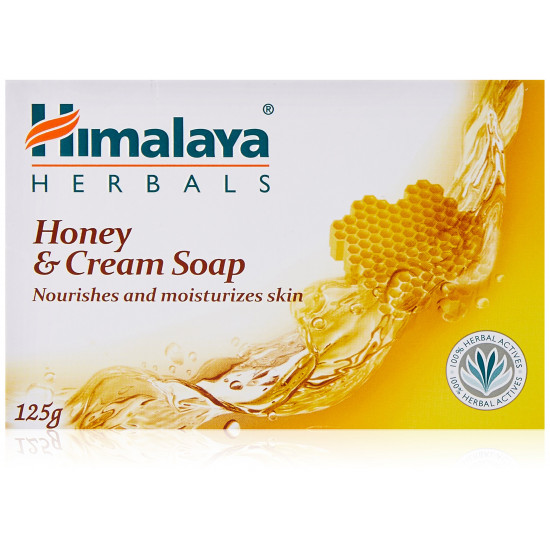 Himalaya Herbals Honey and Cream Soap, 125g (Pack of 4)