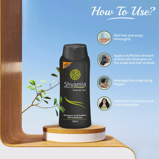 Trichup Shyamla Herbal Hair Shampoo (200 Ml) Pack of 2