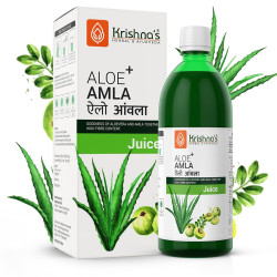 Krishna's Aloe Vera Amla Mix Juice - 1000 ml | A Perfect Mix for Healthy Skin