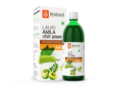 Krishna's Lauki Amla Juice - 500 ml | Fresh Lauki and Cold Pressed Amla Juice | Strengthens Digestive System| Helpful in sugar levels