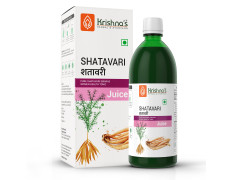 Krishna's Shatavari Juice 500 ml | Helps in Strength and Lactation in women | Rejuvenative for Vata and Pitta