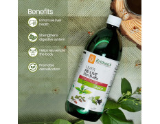 Krishna's Liver Re-Live Juice 500 ml | Healthy Liver | Natural rejuvenator | Strengthens the digestive system | Goodness of 11 powerful herbs like Makoy, Harshringar, Daru Haridra | Sugar free Juice