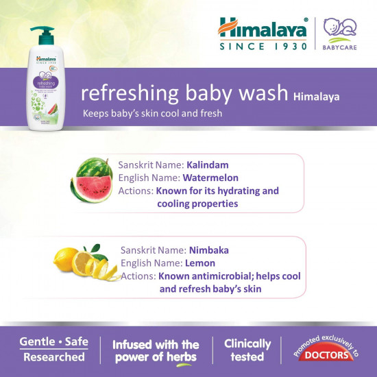 Himalaya Refreshing Baby Wash 200ml