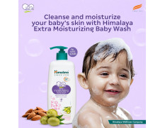 Himalaya Extra Moisturizing Baby Wash, 200ml