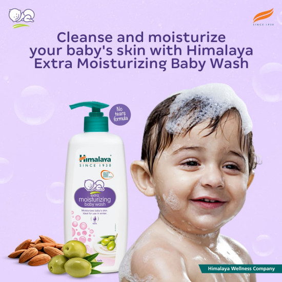 Himalaya Extra Moisturizing Baby Wash, 200ml