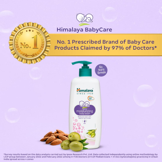 Himalaya Extra Moisturizing Baby Wash, 200ml