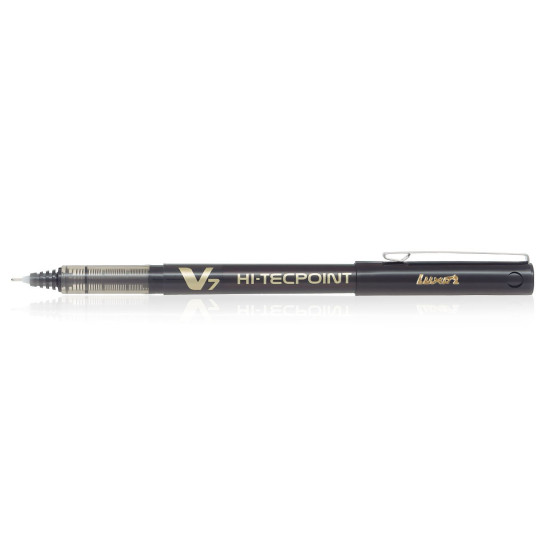 Pilot 019577 Hi-Tecpoint V7 Pen (Black - Pack of 4)