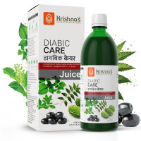 Krishna's Diabic Care Juice - 1000 ml | Blend of 11 herbs Methi, Amla, Karela, Jamun, Kutki, Guduchi & 5 other herbs to manage sugar levels | Made in India