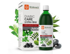 Krishna's Diabic Care Juice - 1000 ml | Blend of 11 herbs Methi, Amla, Karela, Jamun, Kutki, Guduchi & 5 other herbs to manage sugar levels | Made in India