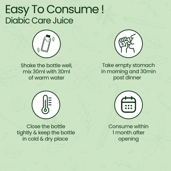Krishna's Diabic Care Juice - 1000 ml | Blend of 11 herbs Methi, Amla, Karela, Jamun, Kutki, Guduchi & 5 other herbs to manage sugar levels | Made in India Krishna's Diabic Care Juice - 1000 ml | Blend of 11 herbs Methi, Amla, Karela, Jamun, Kutki, Guduchi & 5 other herbs to manage sugar levels | Made in India