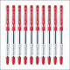 Cello Technotip Ball Pen - Pack of 10 (Red)