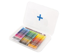 DOMS 50 Shades Oil Pastel With Case|Smooth Color Intermixing For Better Effect|Bright&Intense Colors|Free Scrapping Tool|Non-Toxic&Safe For Childrens|Pack Of 1|Multicolor