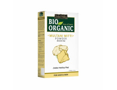 INDUS VALLEY Bio Organic Natural Multani Mitti Powder For Face Pack, Hair Pack, Pure Fuller's Earth For Soft and Glowing Skin, Bentonite Clay - 200g