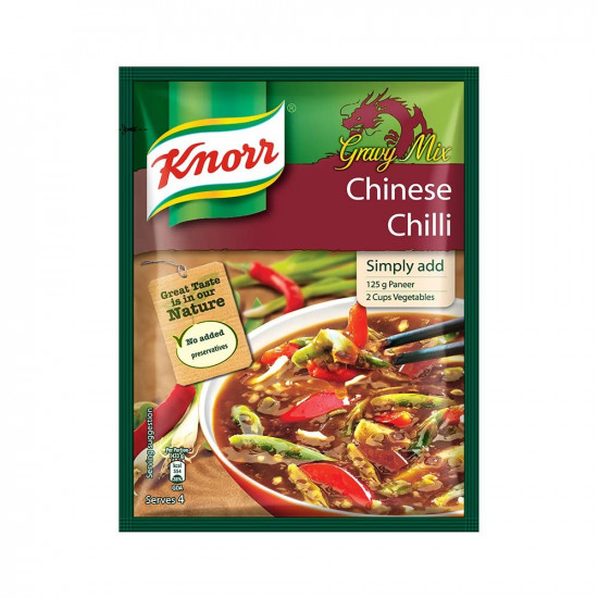 Knorr Chinese Chilli Gravy Mix, Serves 4, 51g
