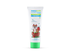 Mamaearth 100% Natural Berry Blast Kids Toothpaste, Oral Care, 50 Gm, Fluoride Free, Sls Free, No Artificial Flavours, Best For Baby