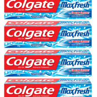 Colgate Max Fresh Toothpaste - Peppermint Ice, 150 g (Buy 3 Get 1 Free)