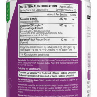 HealthyHey Nutrition Boswellia Serrata & Curcumin with Bioperine - 60 Vegetable Capsules HealthyHey Nutrition Boswellia Serrata & Curcumin with Bioperine - 60 Vegetable Capsules