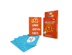 Toiing Uno Dos Tres - Quizzing Card Game for Kids & Families | Develops Vocabulary & General Knowledge | Age 8+ Years | Travel Friendly | Great for Return Gifts